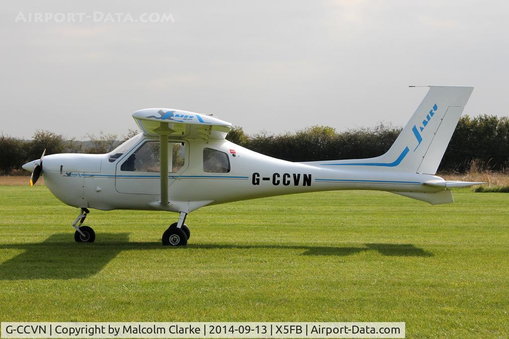 G-CCVN, 2004 Jabiru SP-470 C/N PFA 274B-13677, Jabiru SP-470, an airfield resident, Fishburn Airfield UK, September 13th 2014.