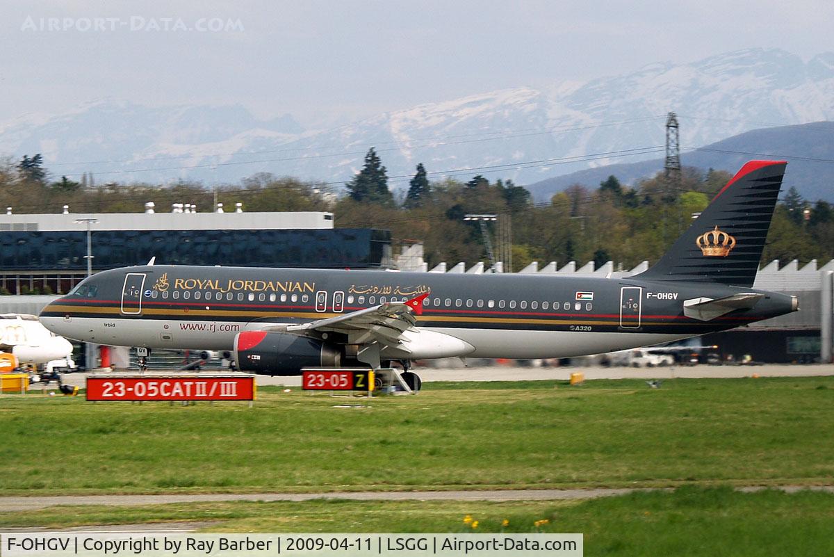 F-OHGV, 2006 Airbus A320-232 C/N 2649, Airbus A320-232 [2649] (Royal Jordanian Airlines) Geneva~HB 11/04/2009