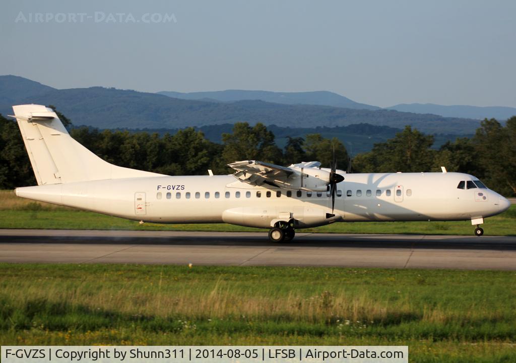 F-GVZS, 2007 ATR 72-212A C/N 761, Landing rwy 16