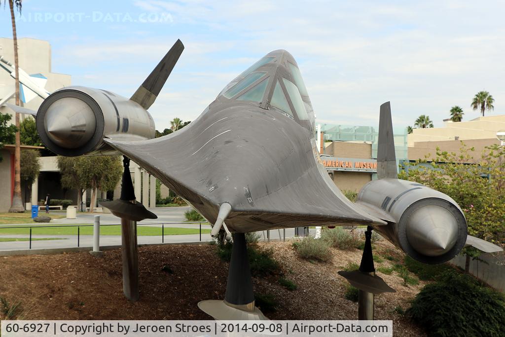 60-6927, 1960 Lockheed TA-12 C/N 124, two seater, Seen in Los Angeles at Museum of Science & Industry