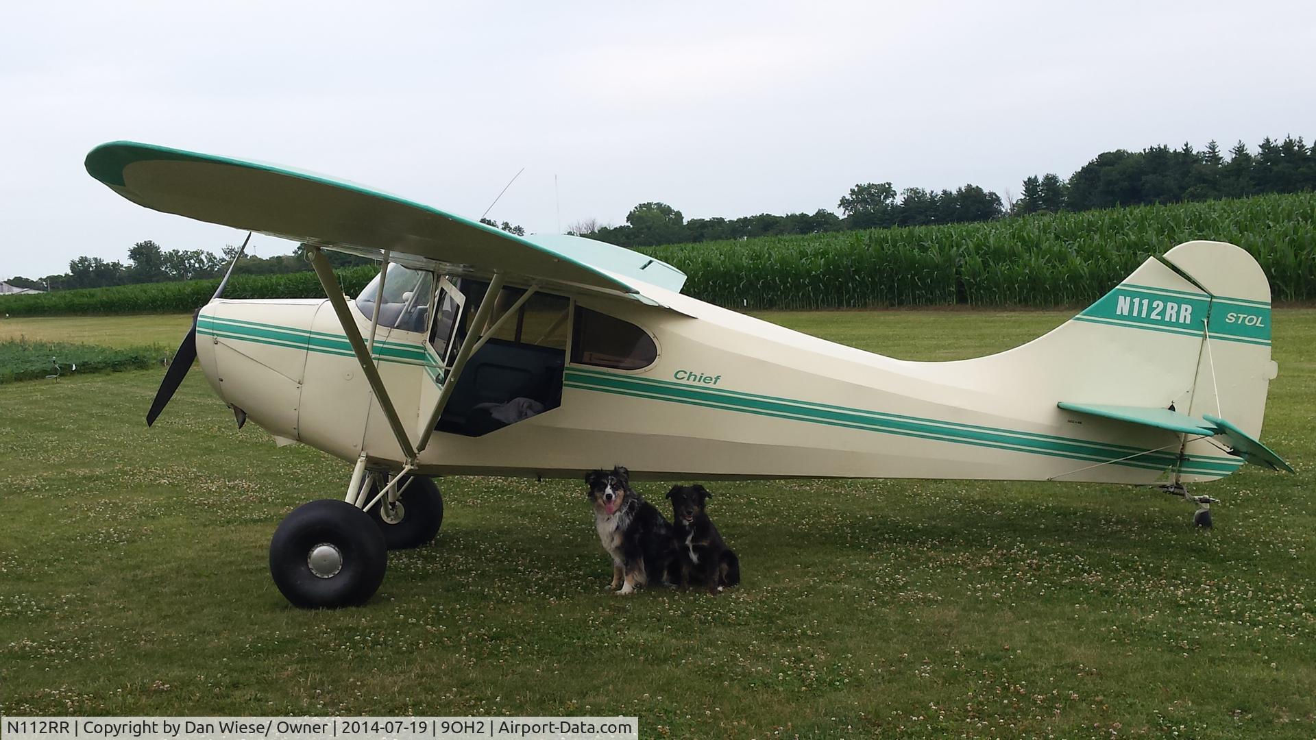 N112RR, Aeronca 11CC Super Chief C/N 11CC46, 1947 Aeronca Super Chief.  C-85-8 McDowell Starter. 8 Gallon Rear auxiliary fuel tank. Currently on 26