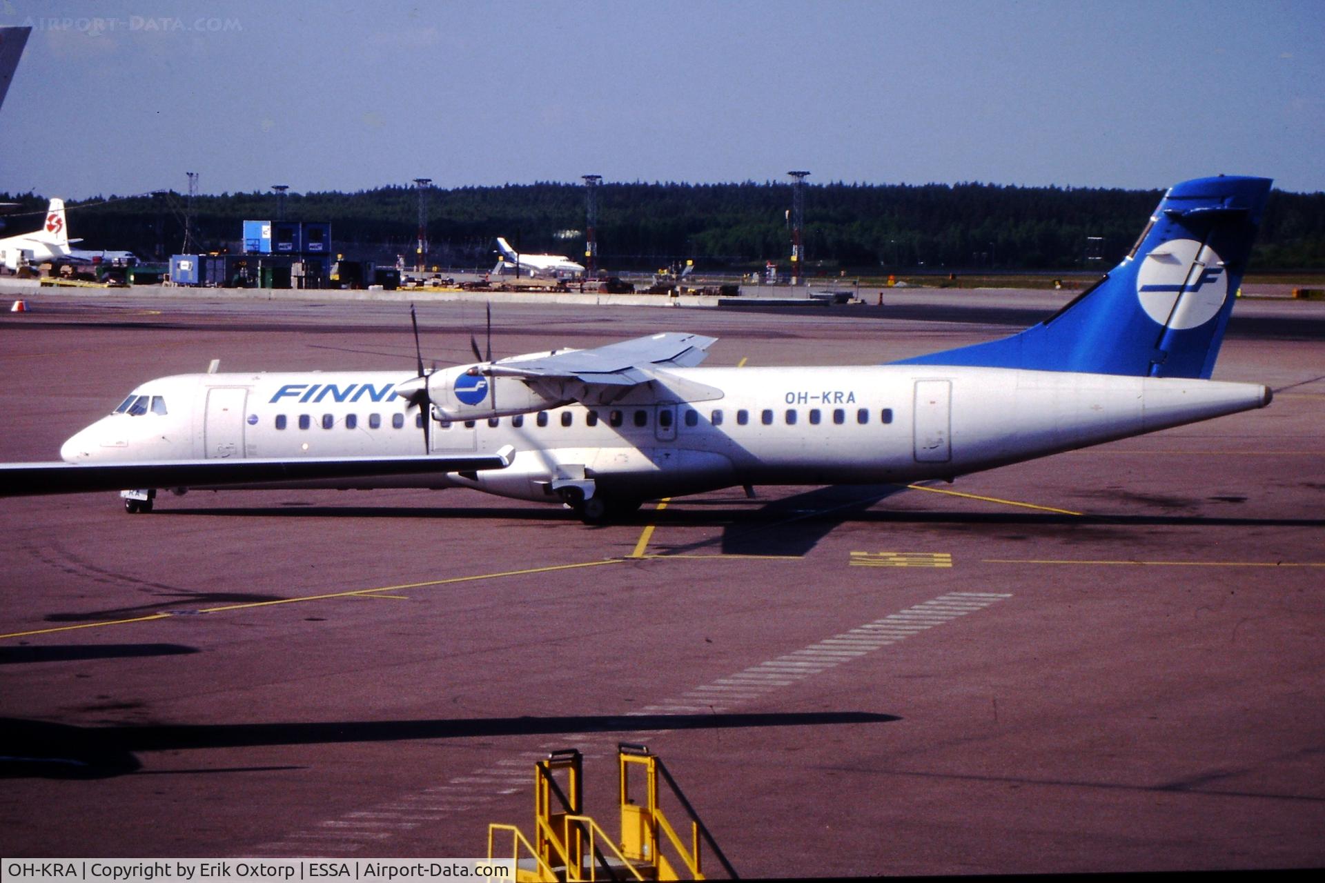 OH-KRA, 1989 ATR 72-201 C/N 126, OH-KRA in ARN 2001-06