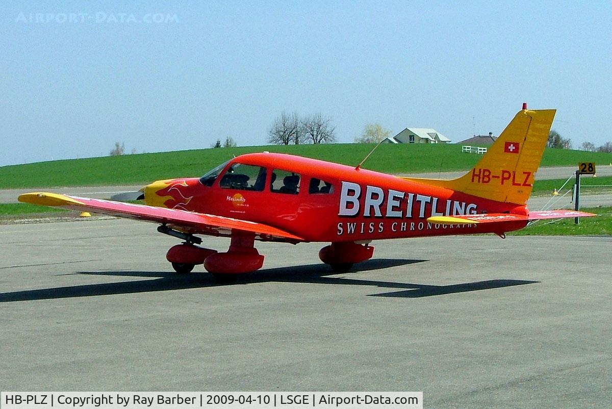 HB-PLZ, 1988 Piper PA-28-181 Archer II C/N 2890099, Piper PA-28-181 Archer II [2890089] Ecuvillens~HB 10/04/2009