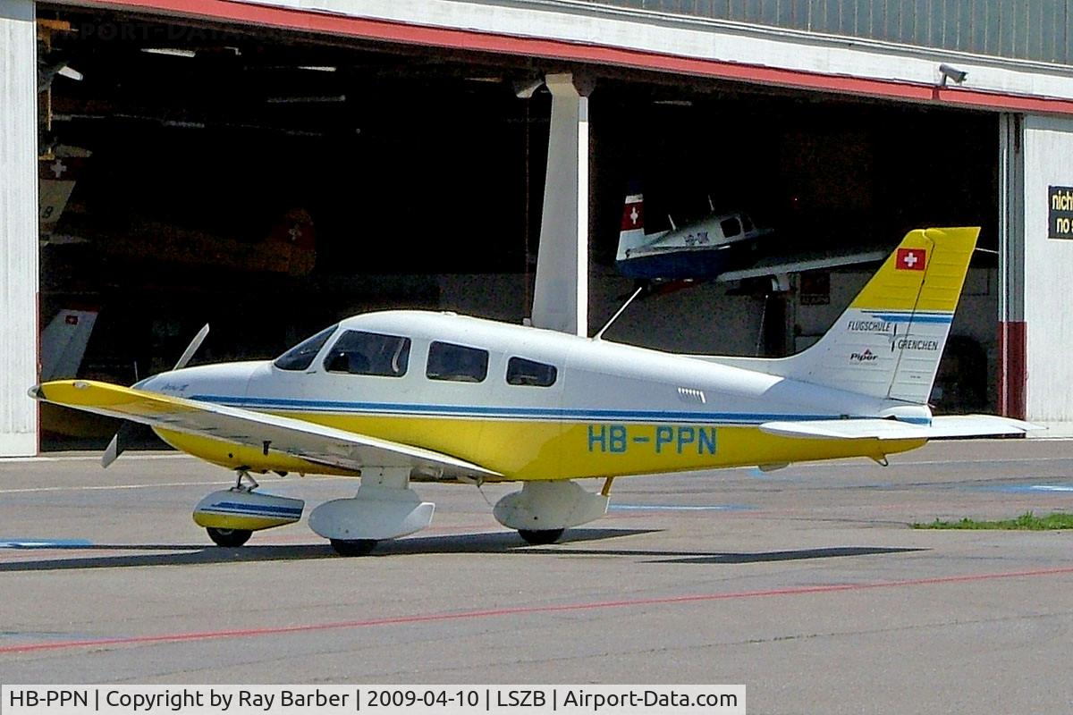 HB-PPN, 1998 Piper PA-28-181 Archer III C/N 2843140, Piper PA-28-181 Archer III [2843140] Bern-Belp~HB 10/04/2009