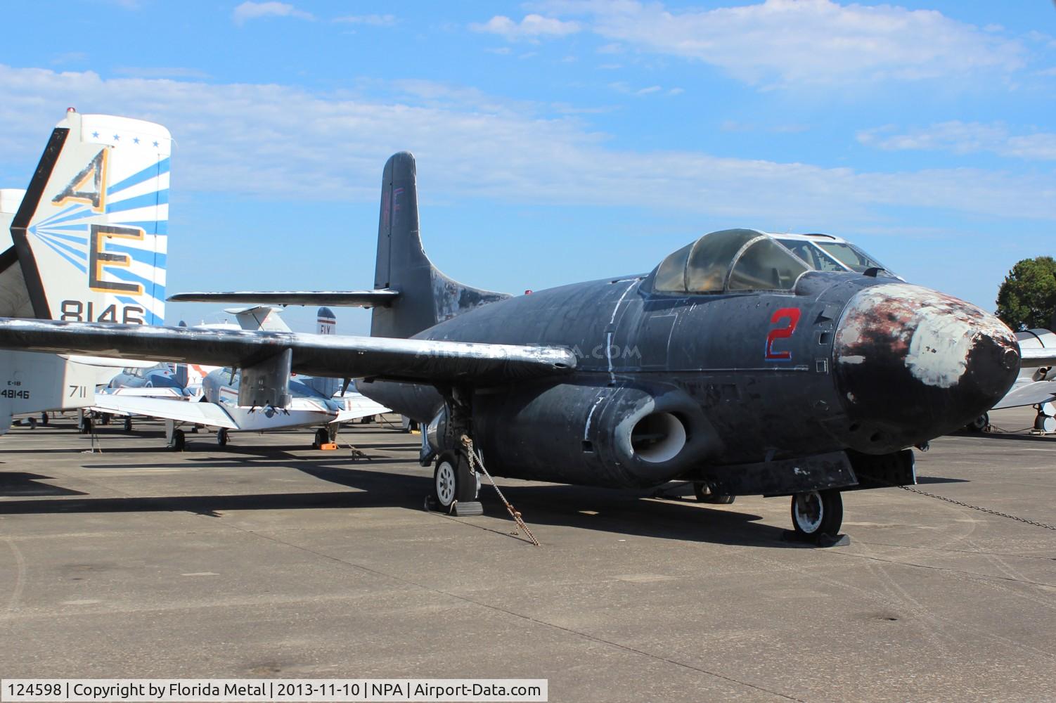 124598, 1951 Douglas F3D-2 Skyknight C/N 7468, F3D-2 Skyknight