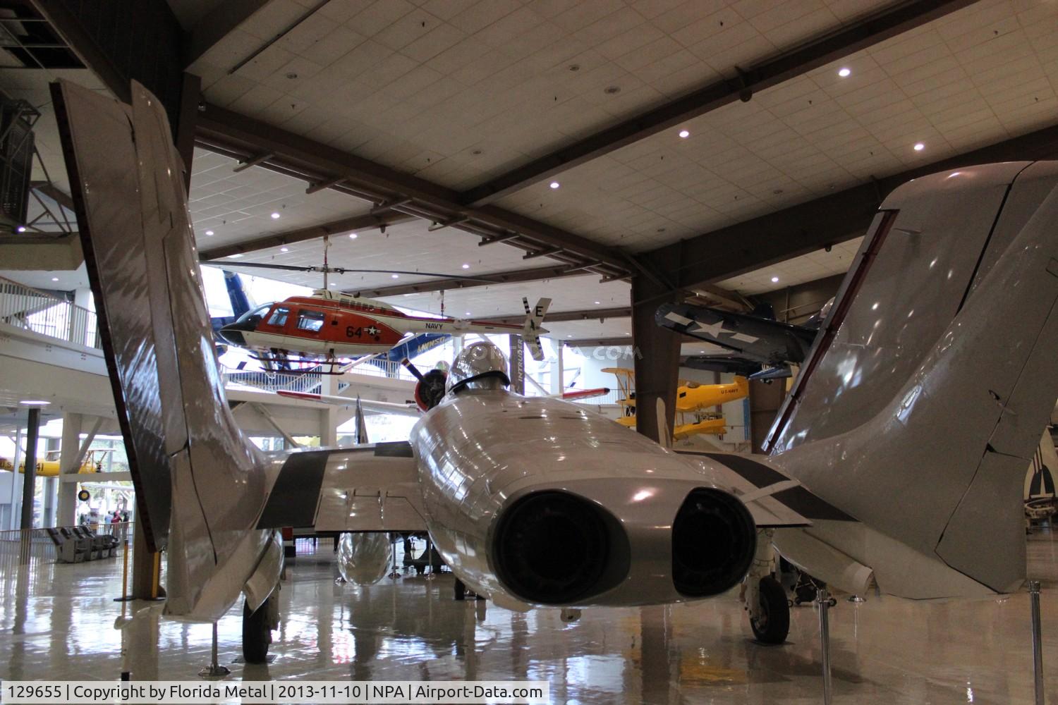 129655, 1954 Vought F7U-3M Cutlass C/N 139, F7U-3M Cutlass