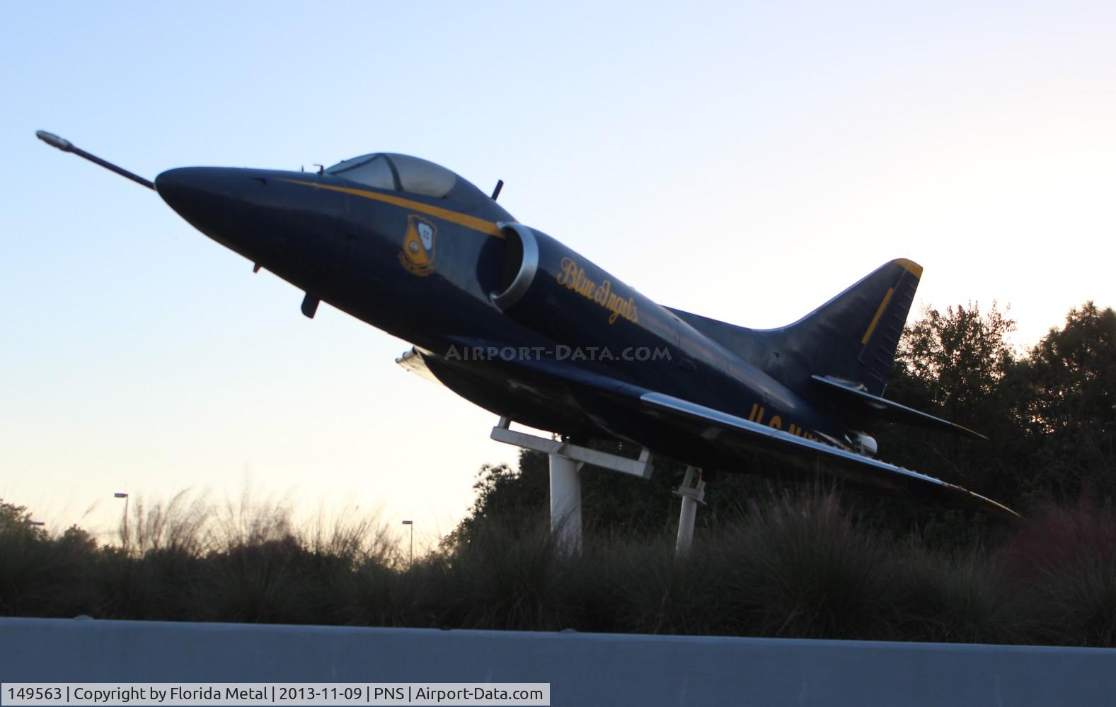 149563, Douglas A-4C Skyhawk C/N 12888, Blue Angels A-4C Skyhawk