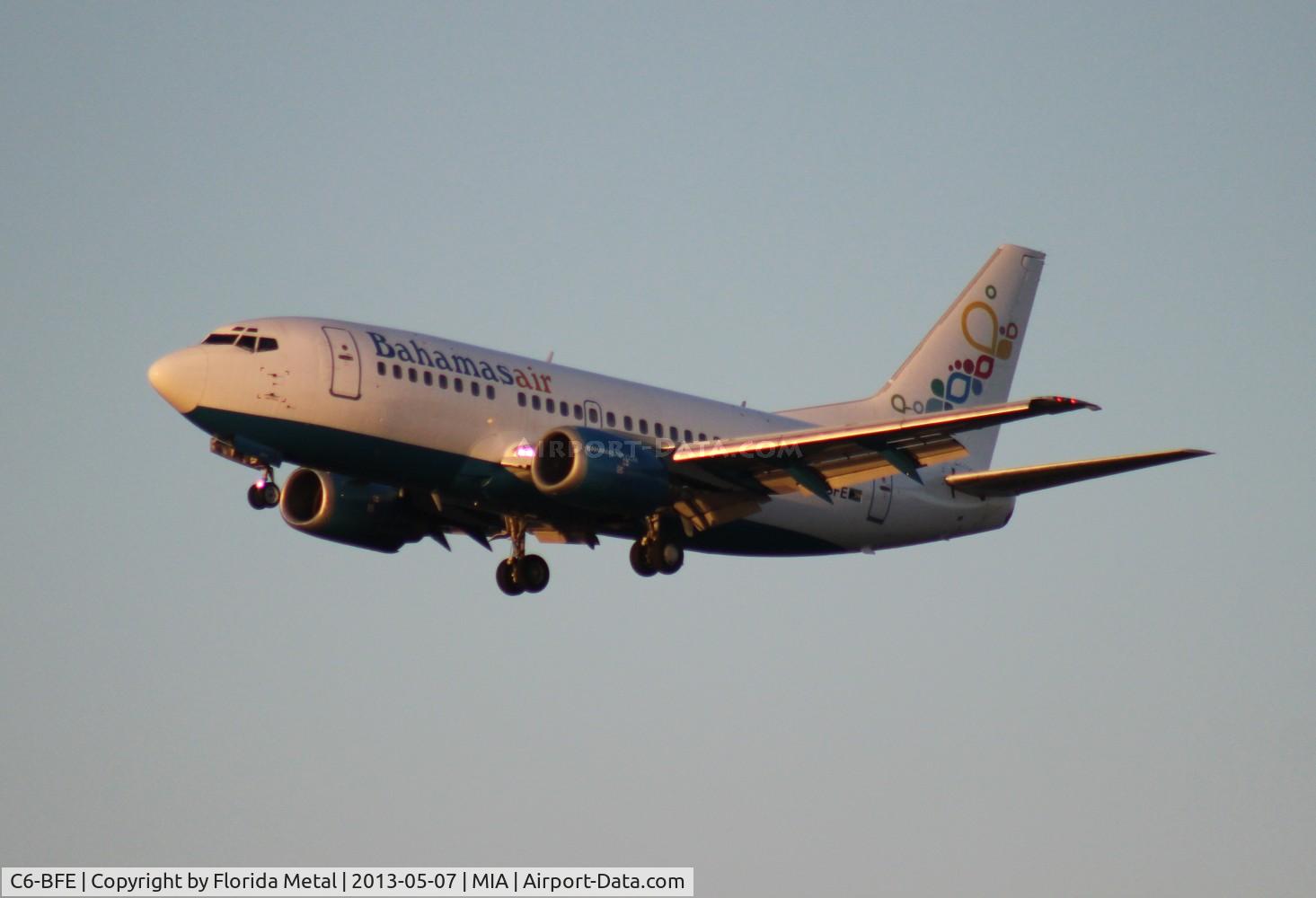 C6-BFE, 1993 Boeing 737-5H6 C/N 26450, Bahamas 737-500