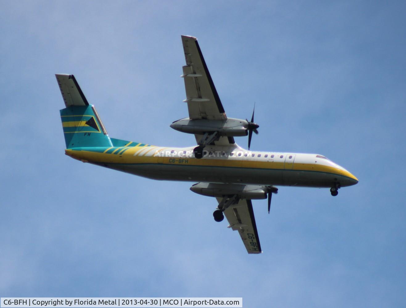 C6-BFH, 1991 De Havilland Canada DHC-8-300 Dash 8 C/N 291, Bahamas Air Dash 8