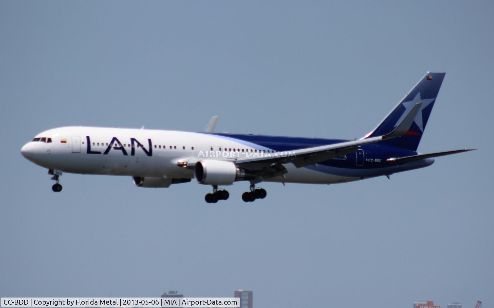 CC-BDD, 2012 Boeing 767-316/ER C/N 40799, LAN 767-300