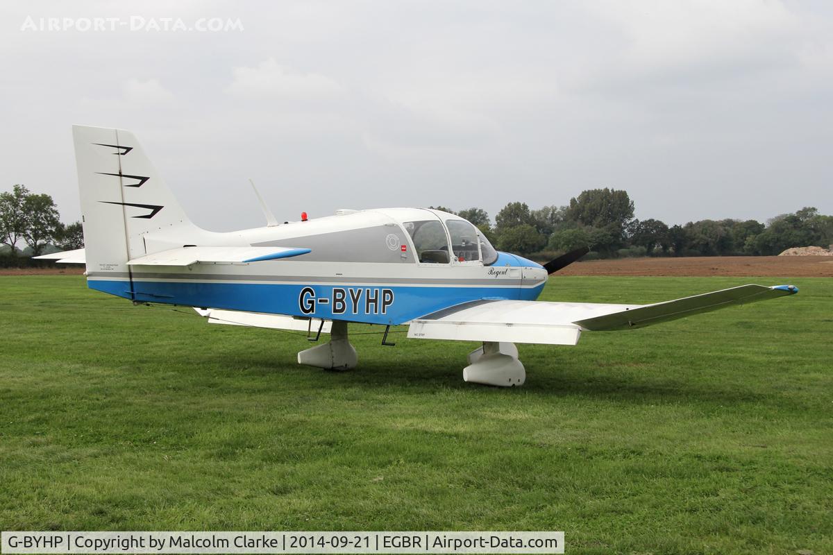 G-BYHP, 1970 CEA DR-253B Regent C/N 161, CEA DR-253B at the Real Aeroplane Club's Helicopter Fly-In, Breighton Airfield, North Yorkshire, September 21st 2014.