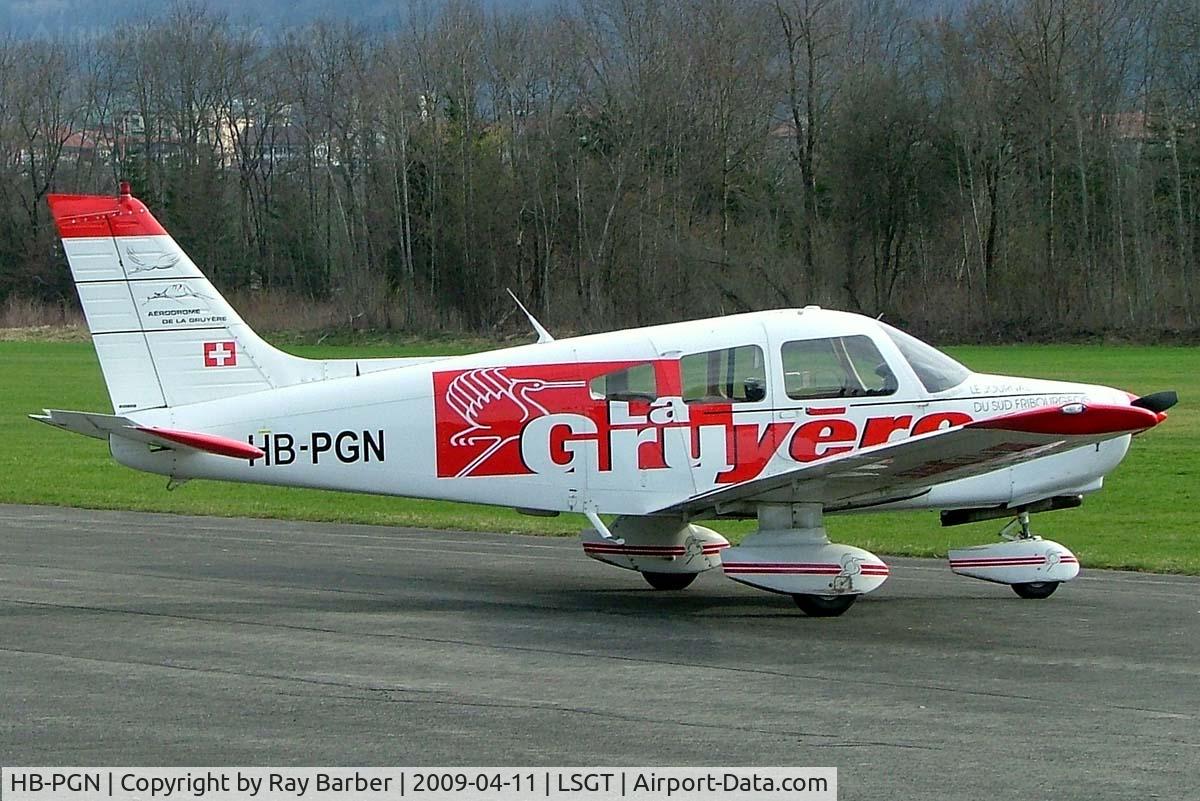 HB-PGN, 1982 Piper PA-28-161 C/N 28-8216134, Piper PA-28-161 Warrior II [28-8216134] Gruyeres~HB 11/04/2009