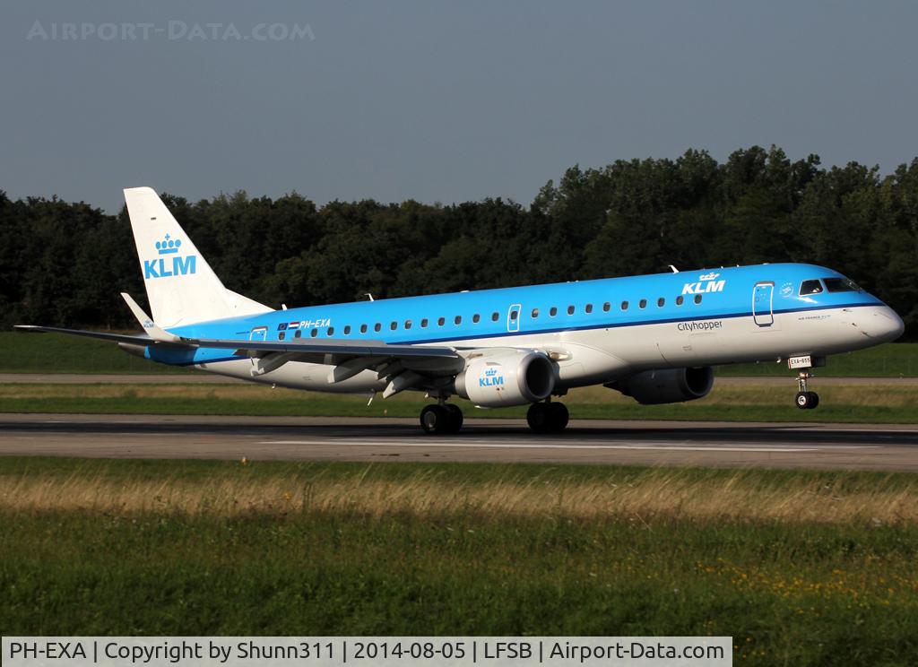 PH-EXA, 2013 Embraer 190LR (ERJ-190-100LR) C/N 19000655, Landing rwy 16