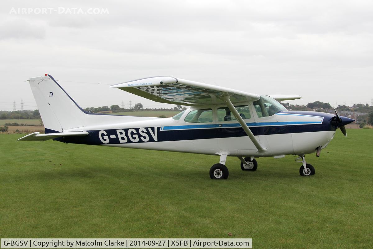 G-BGSV, 1979 Reims F172N Skyhawk C/N 1830, Reims F172N Skyhawk, Fishburn Airfield UK, September 27th 2014.