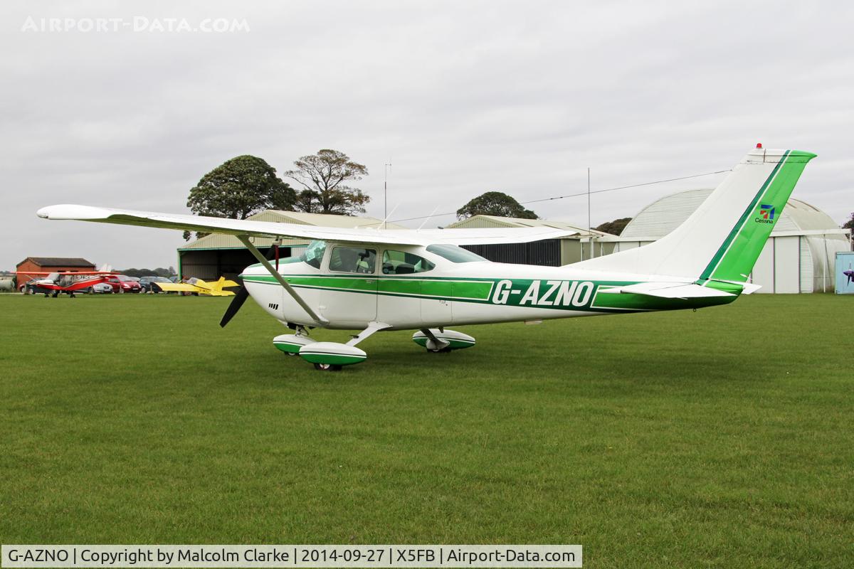 G-AZNO, 1972 Cessna 182P Skylane C/N 182-61005, Cessna 182P Skylane, Fishburn Airfield UK, September 27th 2014.