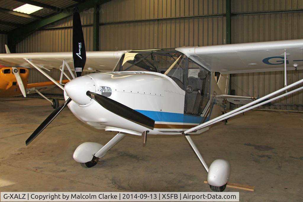 G-XALZ, 2009 Rans S-6S-116 Super Six C/N PFA 204A-14378, Rans S-6S-116 Super Six, Fishburn Airfield UK, September 13th 2014.
