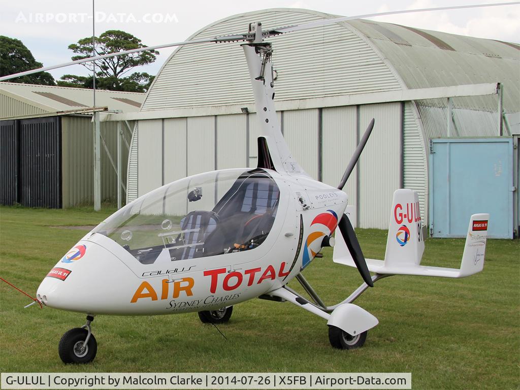 G-ULUL, 2010 RotorSport UK Calidus C/N RSUK/CALS/009, Rotorsport UK Calidus, Fishburn Airfield UK, July 26th 2014.