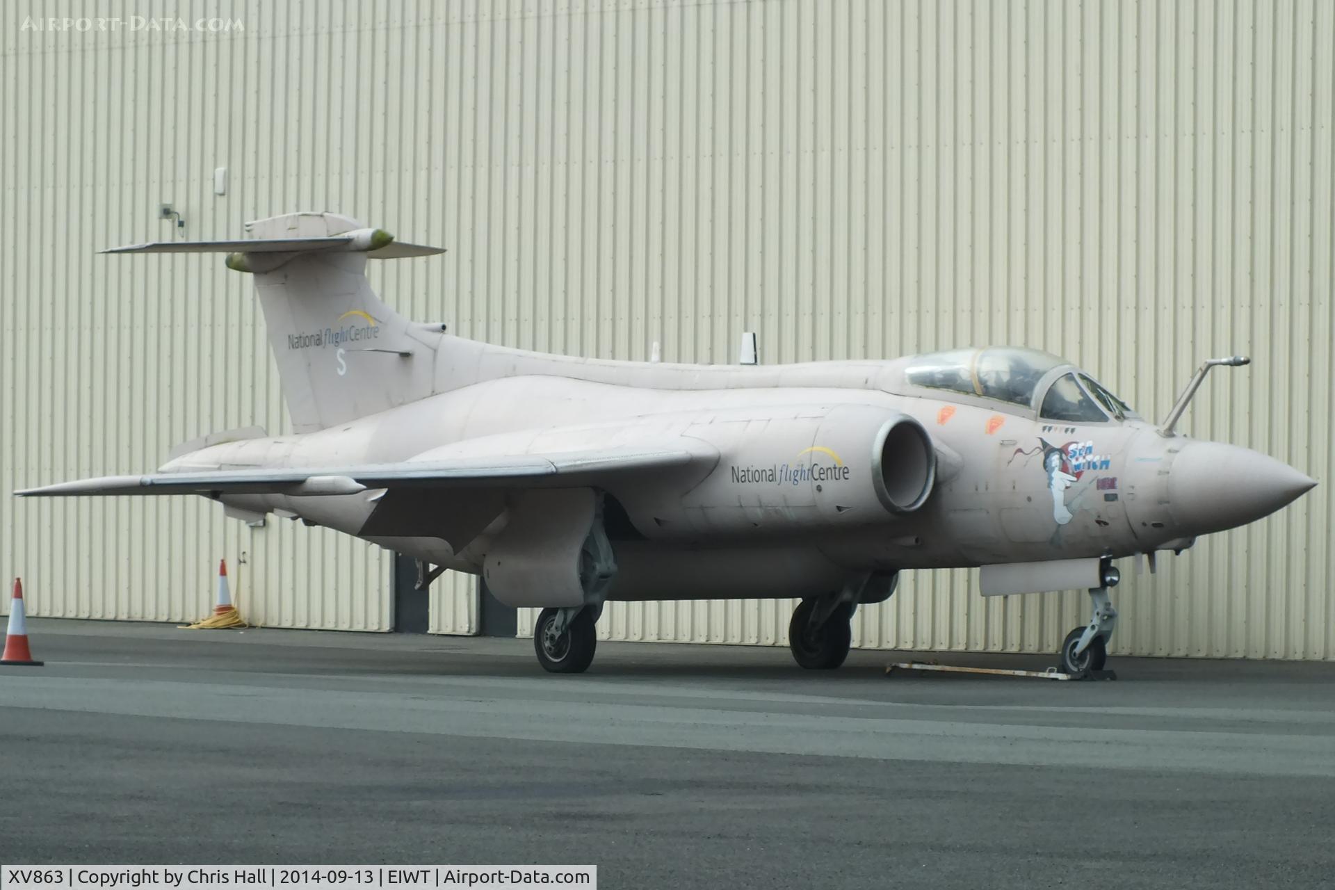 XV863, 1968 Hawker Siddeley Buccaneer S.2B C/N B3-12-67, at Weston Airport, Ireland