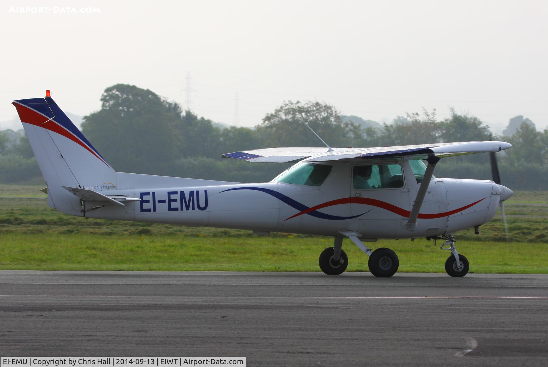 EI-EMU, 1981 Reims F152 C/N 1882, at Weston Airport, Ireland