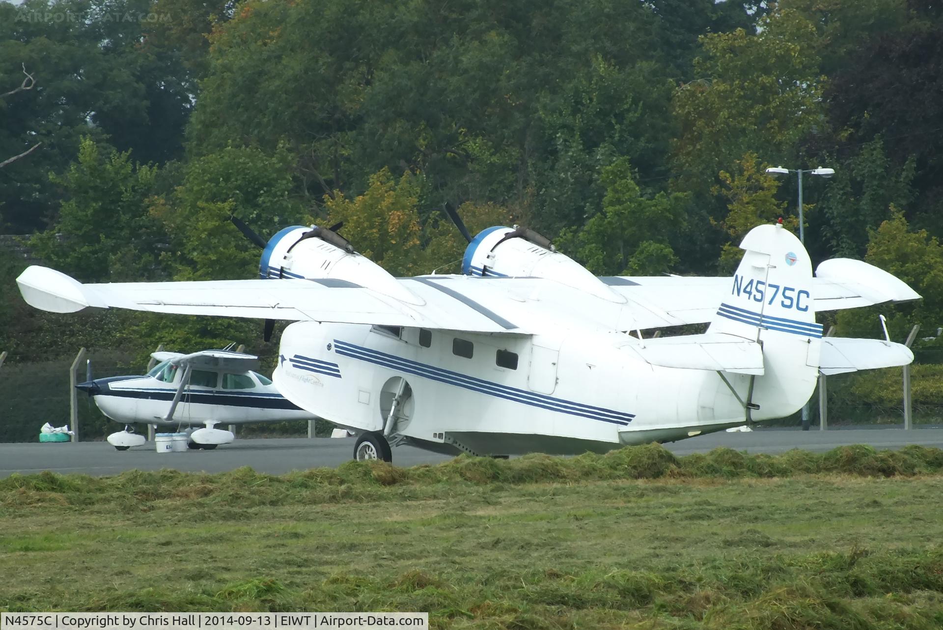 N4575C, 1945 Grumman G-21A Goose C/N B-120, at Weston Airport, Ireland