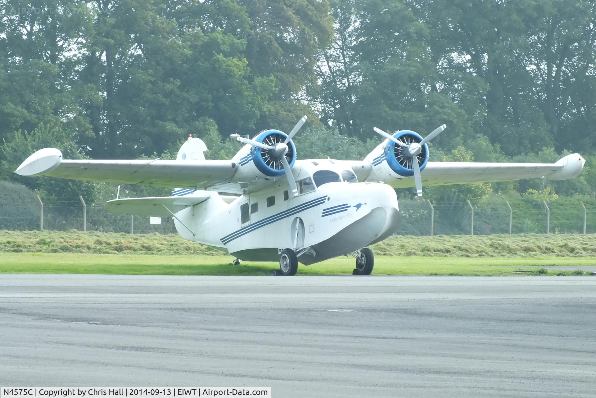 N4575C, 1945 Grumman G-21A Goose C/N B-120, at Weston Airport, Ireland