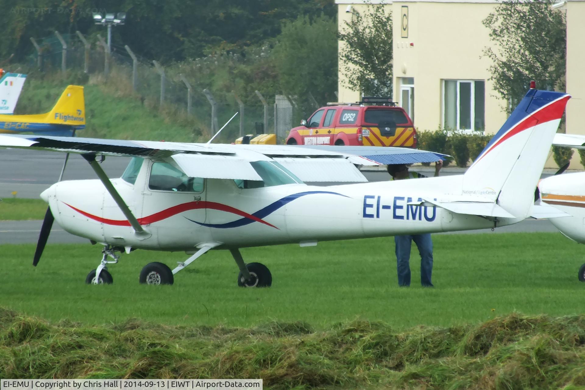 EI-EMU, 1981 Reims F152 C/N 1882, at Weston Airport, Ireland