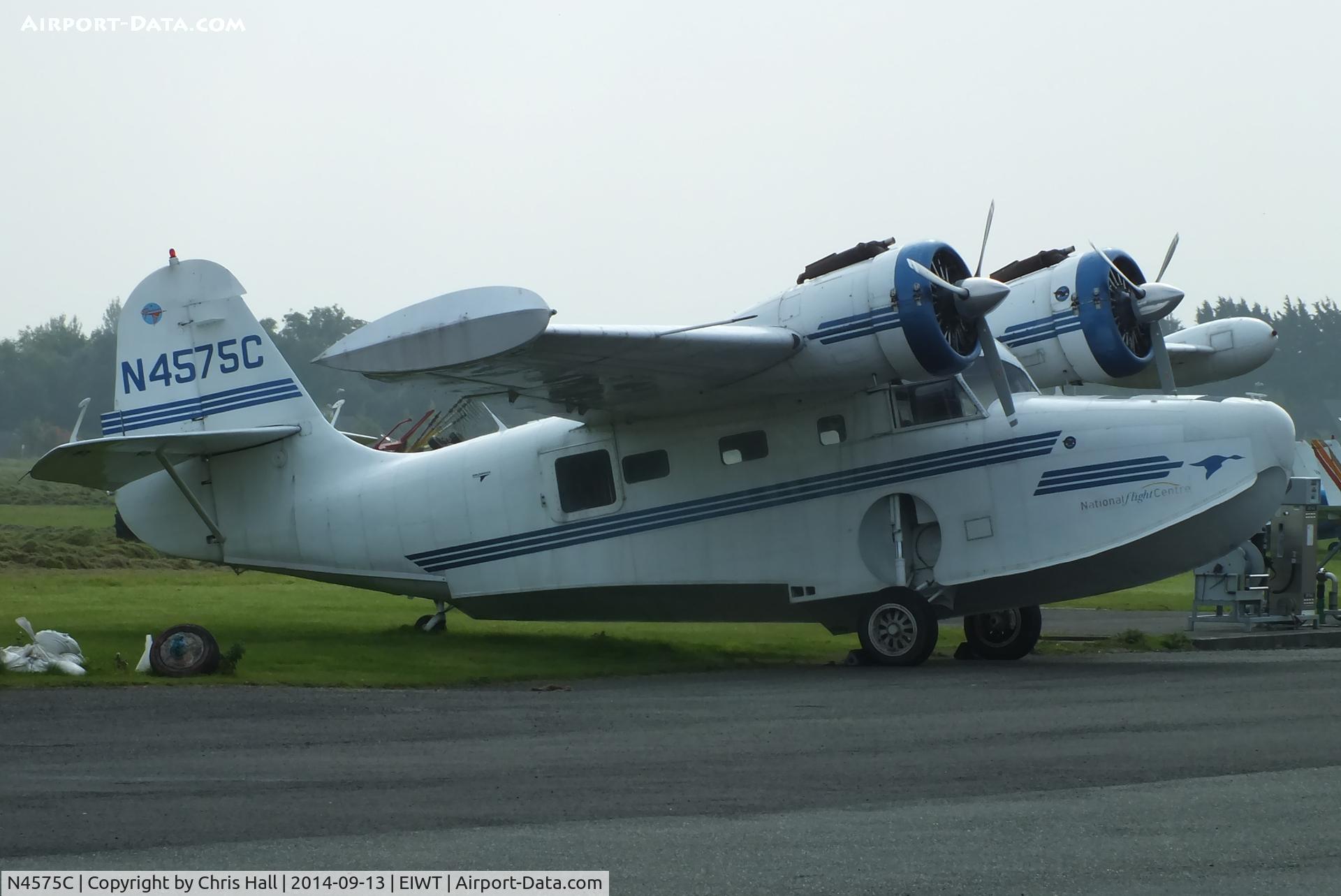 N4575C, 1945 Grumman G-21A Goose C/N B-120, at Weston Airport, Ireland