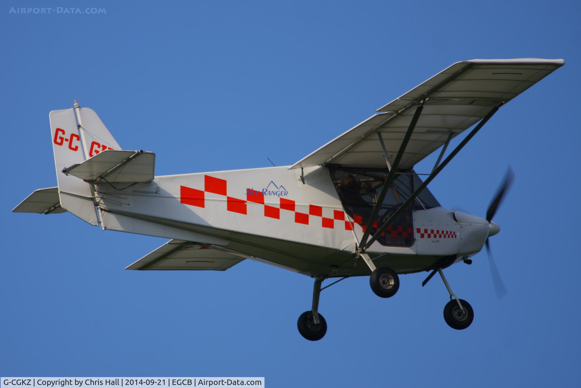 G-CGKZ, 2010 Best Off Skyranger Swift 912S(1) C/N BMAA/HB/596, visitor at Barton