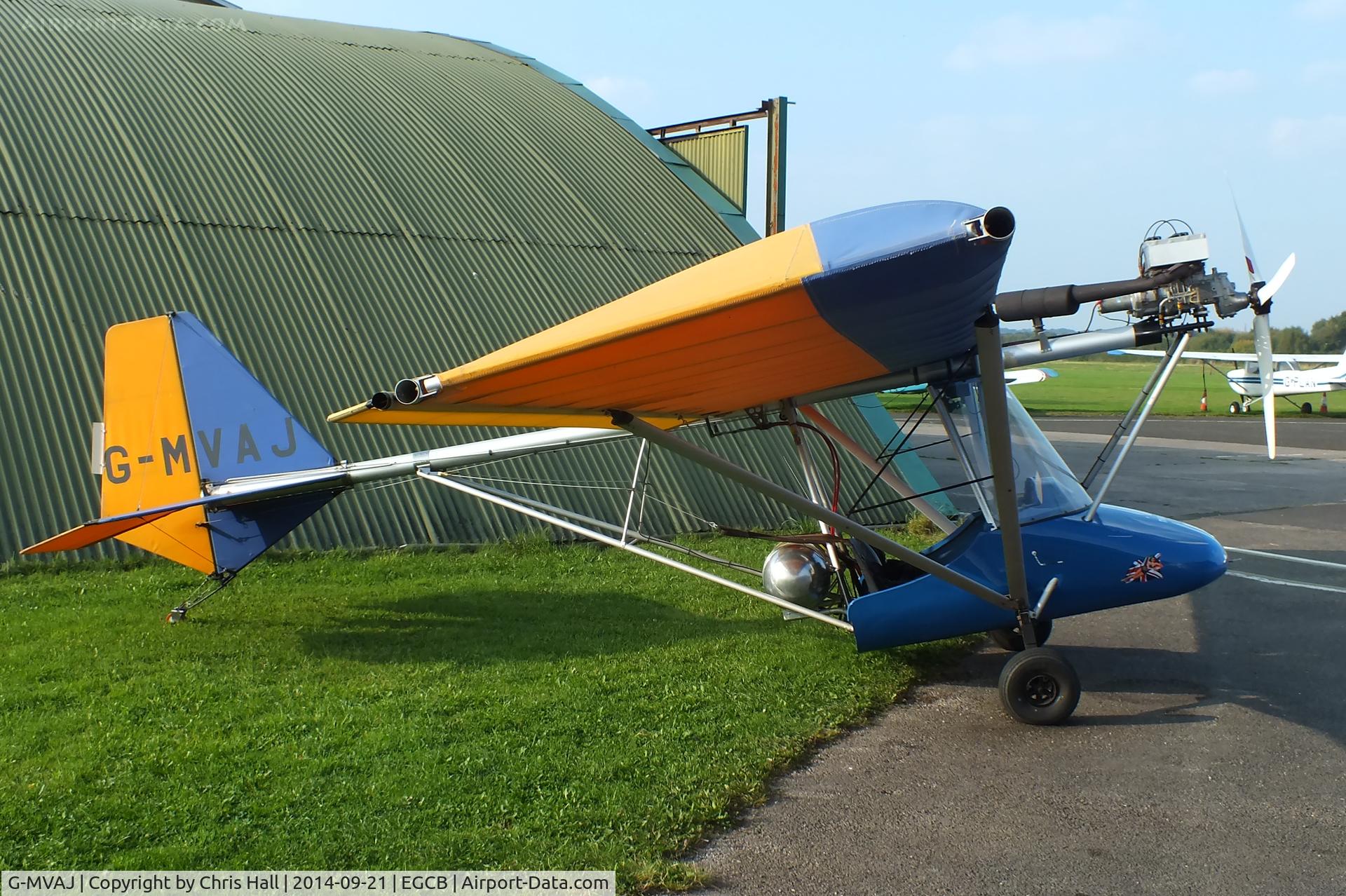 G-MVAJ, 1988 Thruster TST MK1 C/N 8058-TST-077, visitor at Barton