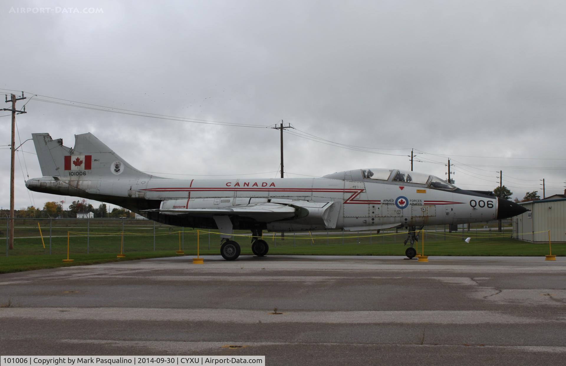 101006, 1956 McDonnell CF-101F Voodoo C/N 420, McDonnell CF-101F