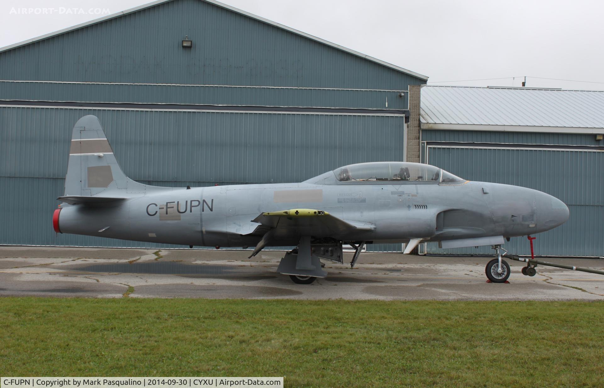 C-FUPN, 1954 Canadair CT-133 Silver Star 3 C/N T33-441, Canadair T-33 MK 3