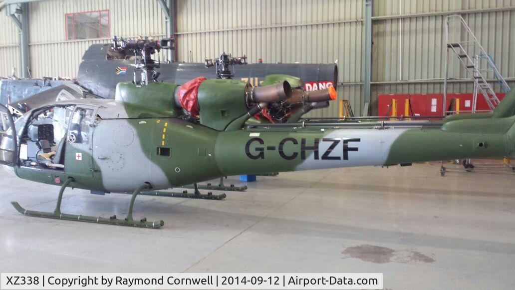 XZ338, 1977 Westland SA-341B Gazelle AH1 C/N 1682, Both Ex British Army Air Corps (G-CHYV & G-CHZF) to be in service with South Sudan Military.