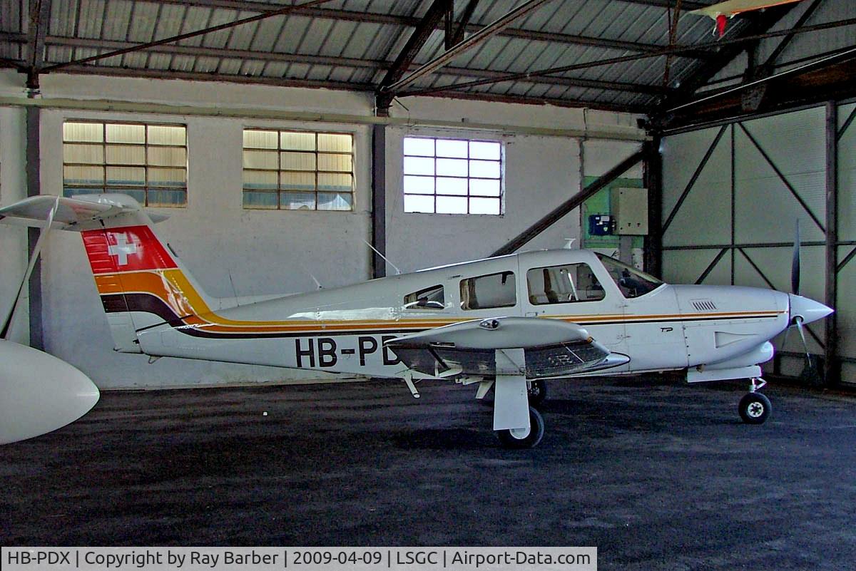 HB-PDX, 1979 Piper PA-28RT-201T Turbo Arrow IV C/N 28R-7931183, Piper PA-28RT-201T Turbo Arrow IV [28R-7931183] La Chaux-de-Fonds~HB 09/04/2009