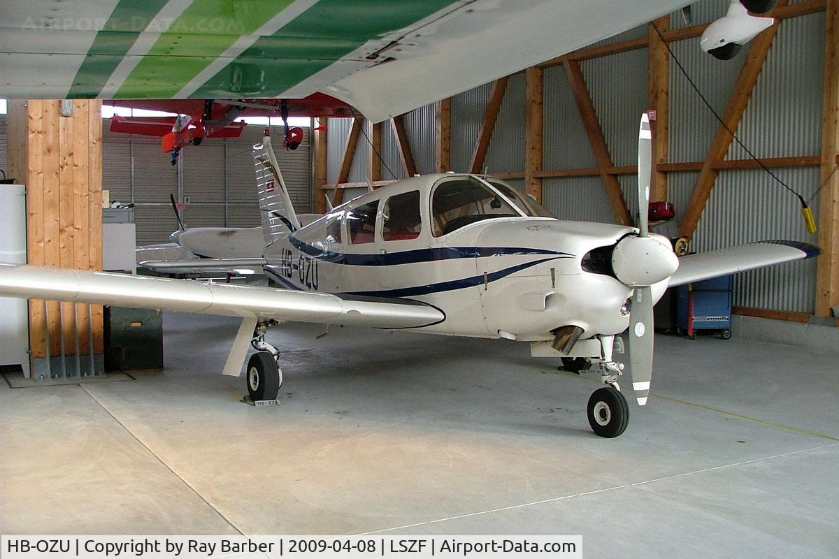 HB-OZU, 1969 Piper PA-28R-200 C/N 28R-35221, Piper PA-28R-200 Cherokee Arrow  [28R-35221] Birrfeld~HB 08/04/2009