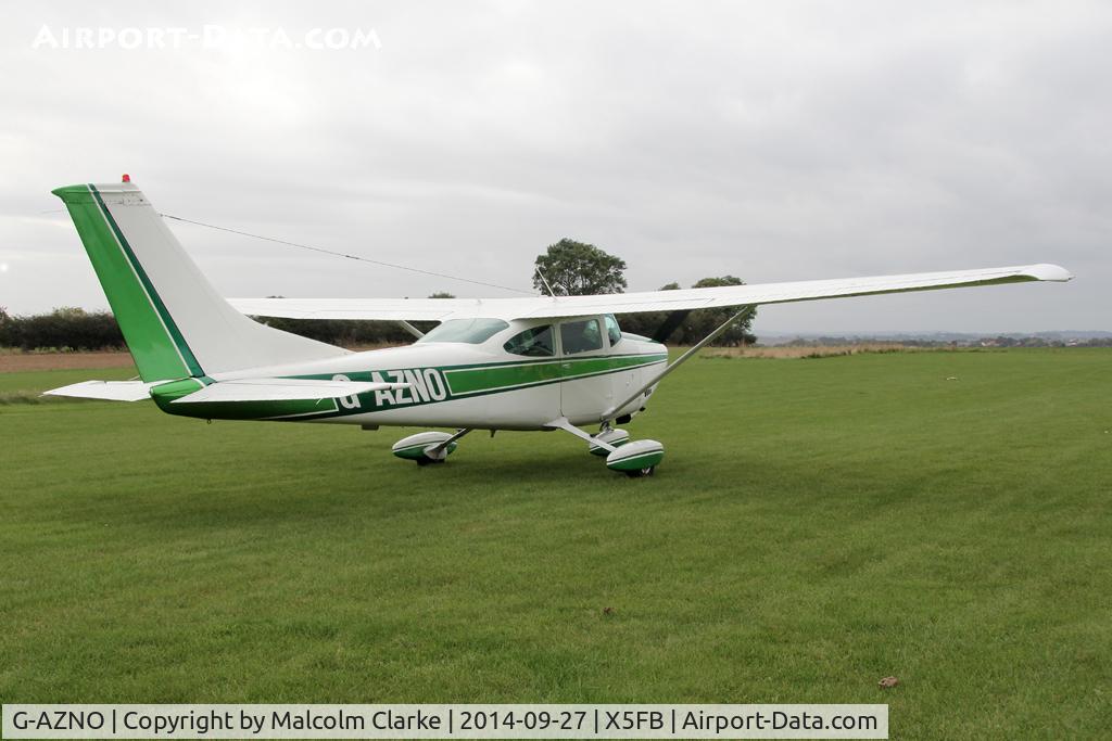 G-AZNO, 1972 Cessna 182P Skylane C/N 182-61005, Cessna 182P Skylane, Fishburn Airfield UK, September 27th 2014.