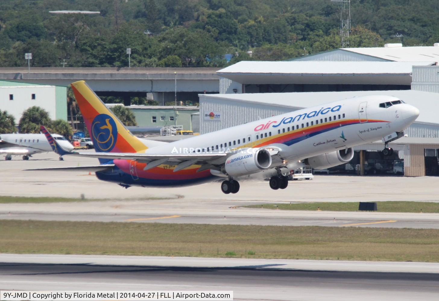 9Y-JMD, 2007 Boeing 737-8Q8 C/N 30720, Air Jamaica 737-800