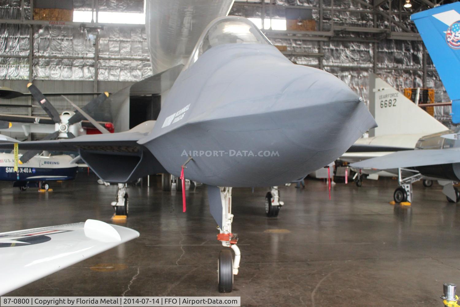 87-0800, 1990 Northrop YF-23A C/N PAV-1, YF-23A at Wright Patterson