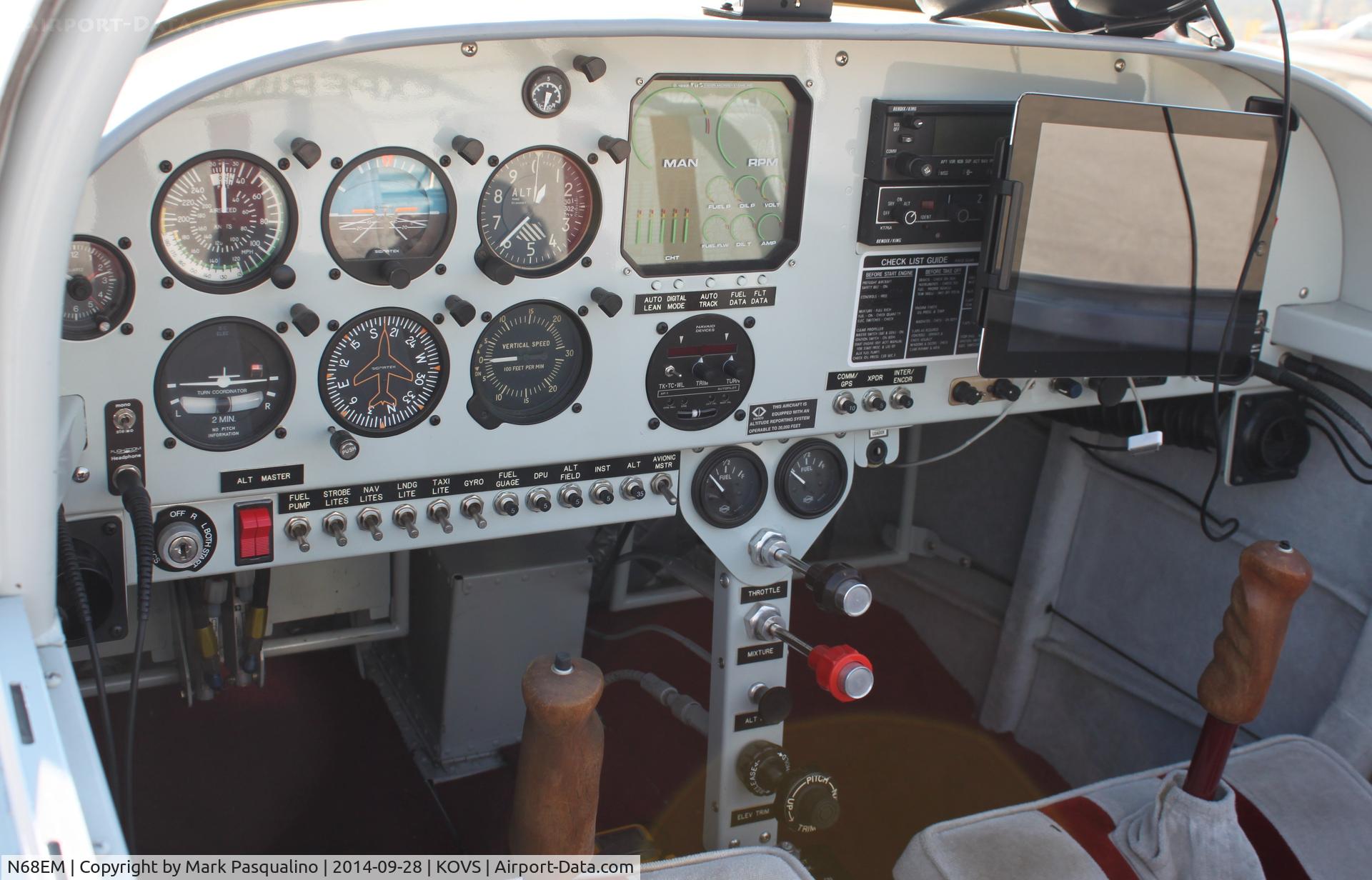 N68EM, 1996 Vans RV-6 C/N 21464, Vans RV-6