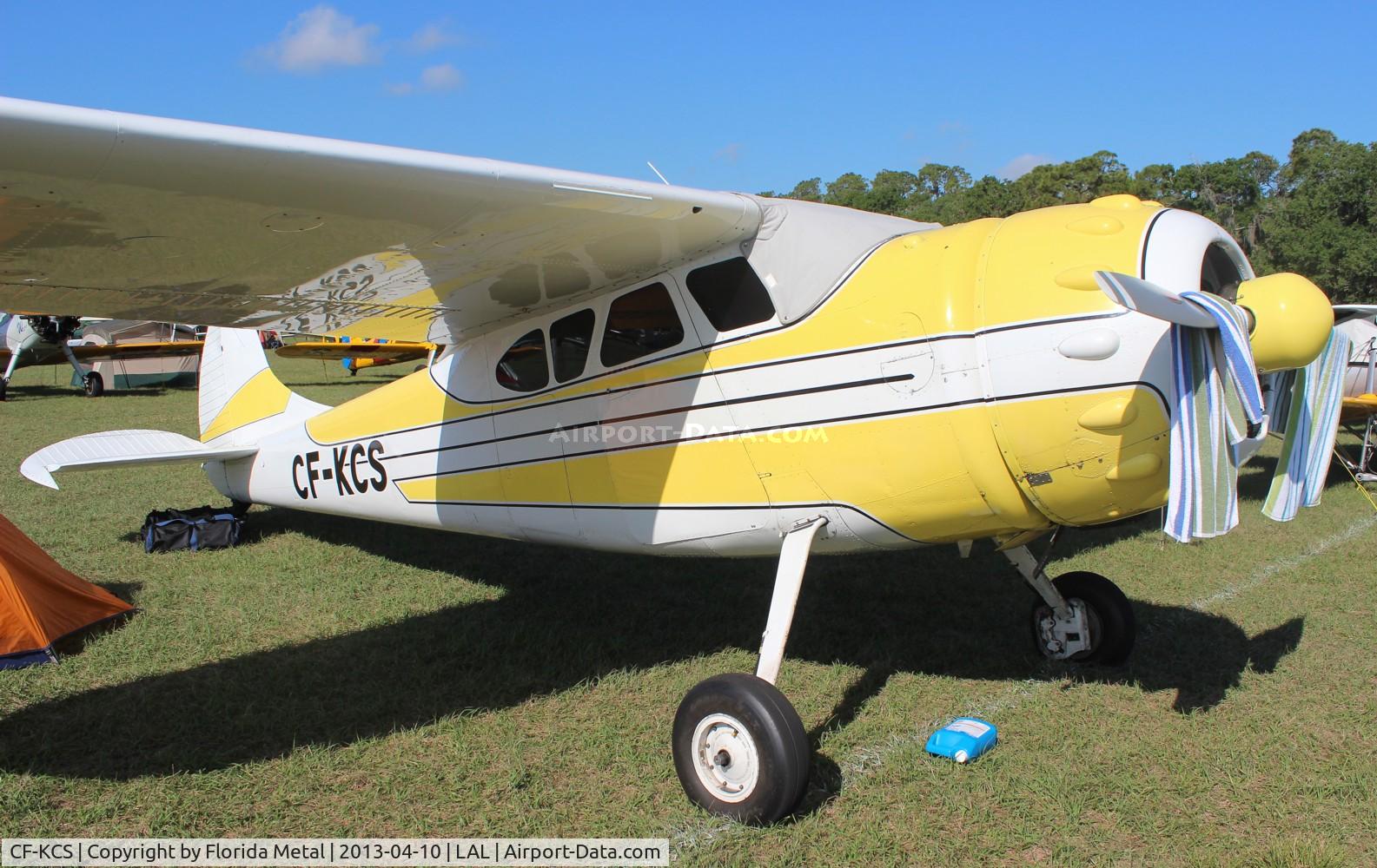 CF-KCS, 1947 Cessna 195 C/N 7034, Cessna 195