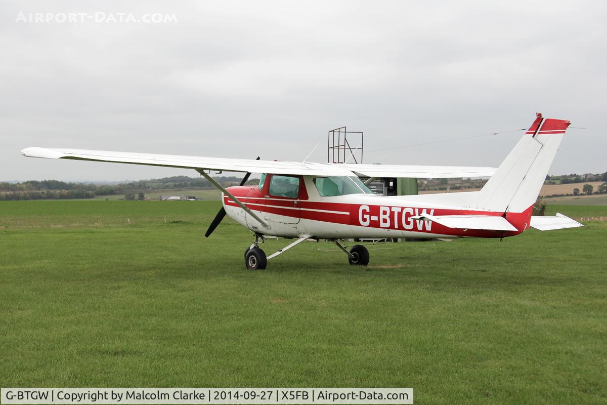 G-BTGW, 1979 Cessna 152 C/N 15279812, Cessna 152, Fishburn Airfield UK, September 27th 2014.