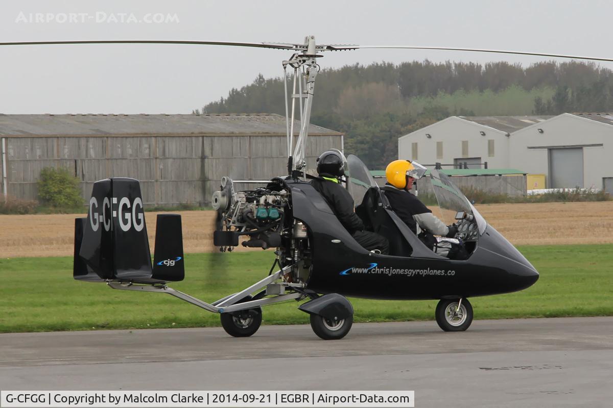 G-CFGG, 2008 Rotorsport UK MT-03 C/N RSUK/MT-03/049, Rotorsport UK MT-03 at the Real Aeroplane Club's Helicopter Fly-In, Breighton Airfield, North Yorkshire, September 21st 2014.
