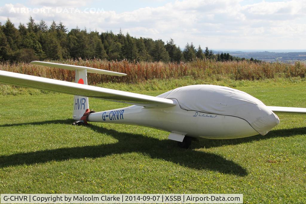 G-CHVR, Schempp-Hirth Discus b C/N 560, Schempp-Hirth Discus B, Sutton Bank North Yorkshire, September 7th 2014