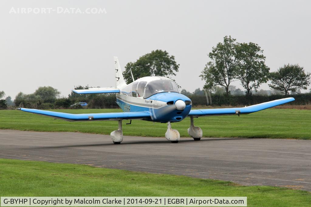 G-BYHP, 1970 CEA DR-253B Regent C/N 161, CEA DR-253B Regent at the Real Aeroplane Club's Helicopter Fly-In, Breighton Airfield, North Yorkshire, September 21st 2014.