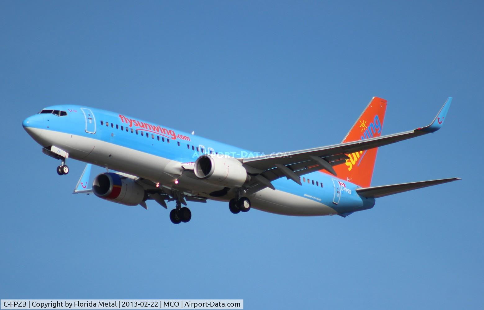 C-FPZB, 2007 Boeing 737-8K5 C/N 35131, Sunwing TUI hybrid 737-800