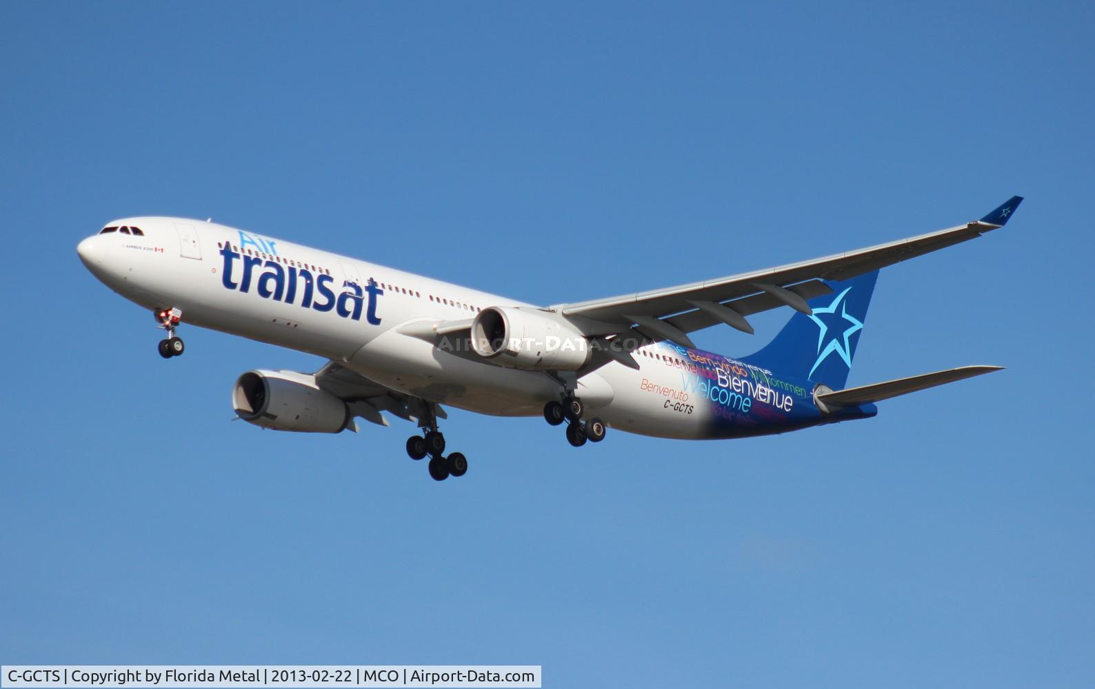 C-GCTS, 1997 Airbus A330-342 C/N 177, Air Transat A330-300