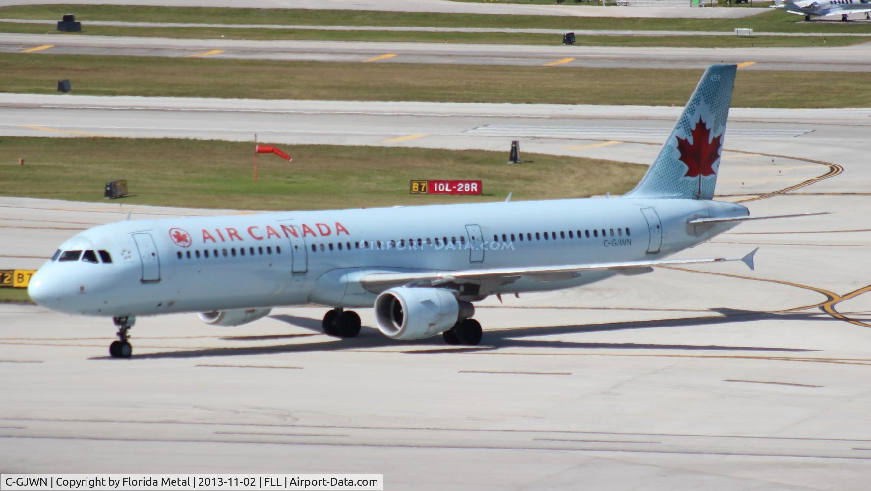 C-GJWN, 2002 Airbus A321-211 C/N 1783, Air Canada A321