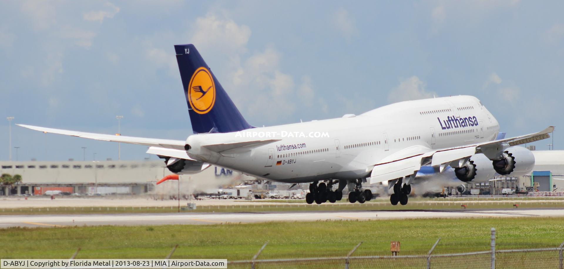 D-ABYJ, 2013 Boeing 747-830 C/N 37834, Lufthansa 747-800