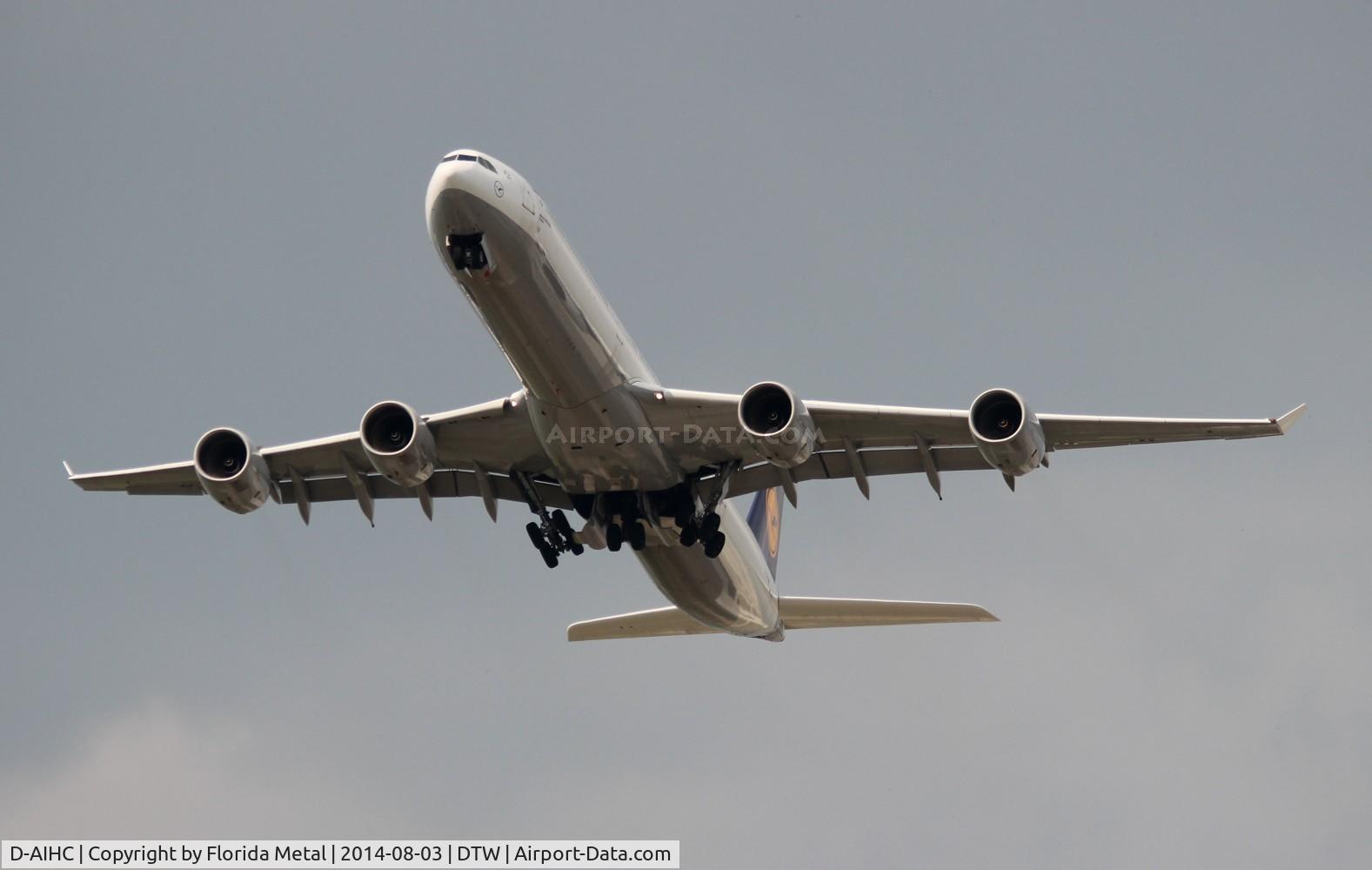 D-AIHC, 2003 Airbus A340-642 C/N 523, Lufthansa A340-600