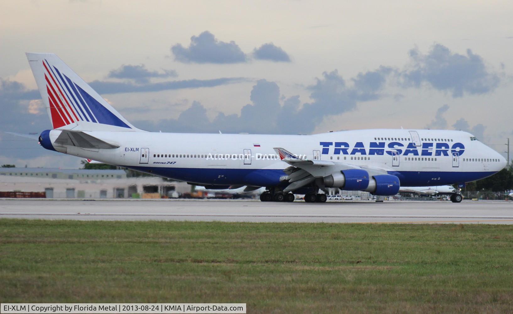 EI-XLM, 2001 Boeing 747-412 C/N 28028, Transaero 747-400