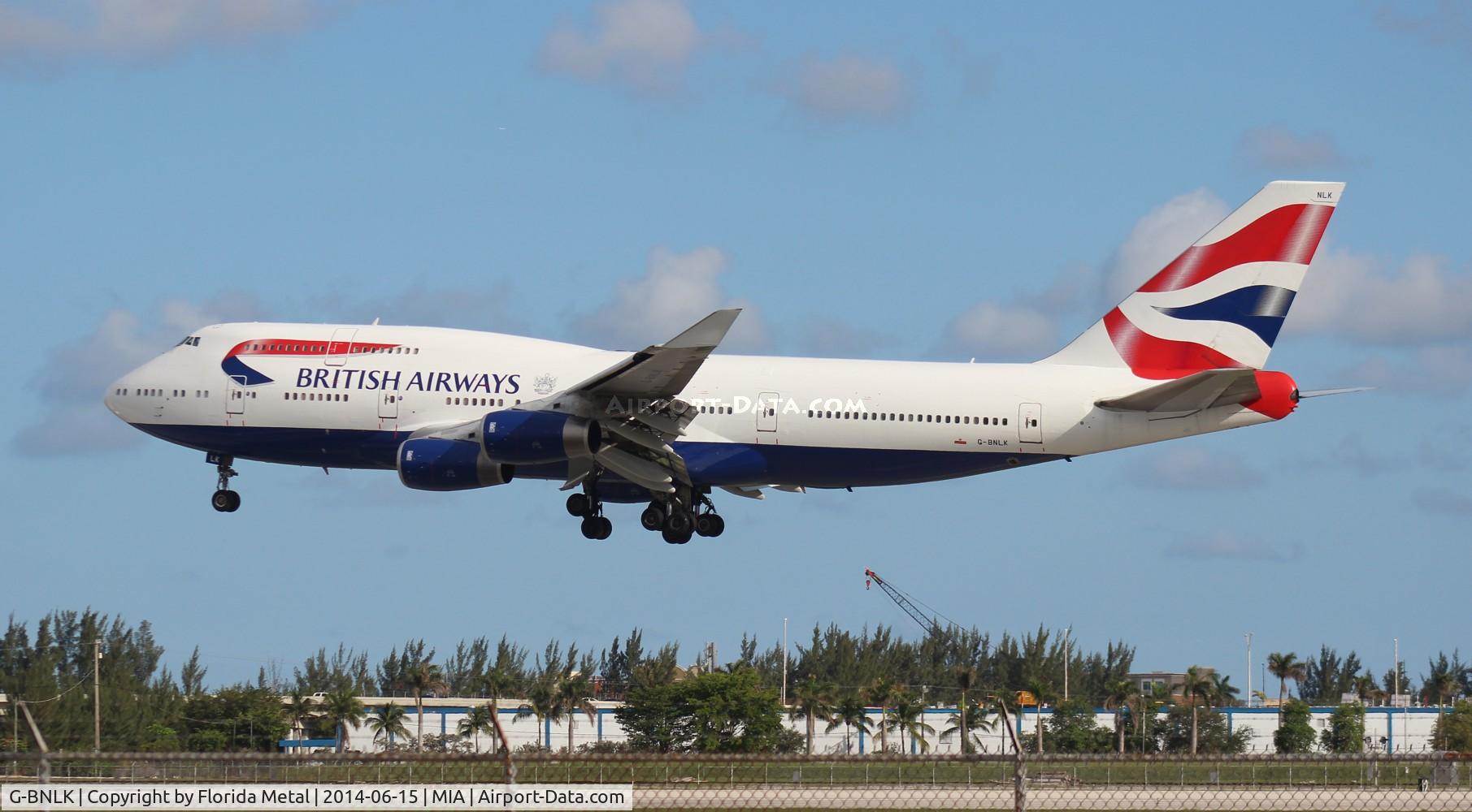 G-BNLK, 1990 Boeing 747-436 C/N 24053, British Airways 747-400